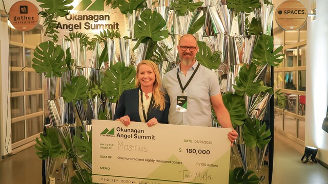 Calgary’s Mastrius wins Okanagan Angel Summit, takes home $180K