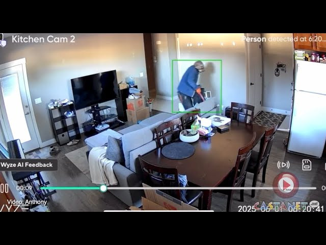 Break-in near Kelowna’s Knox Mountain caught on camera