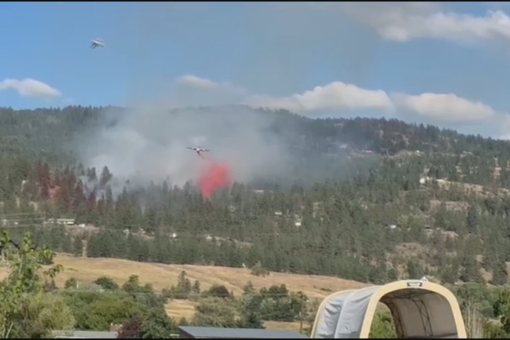 Wildfire near Kelowna prompts evacuation order for some residents