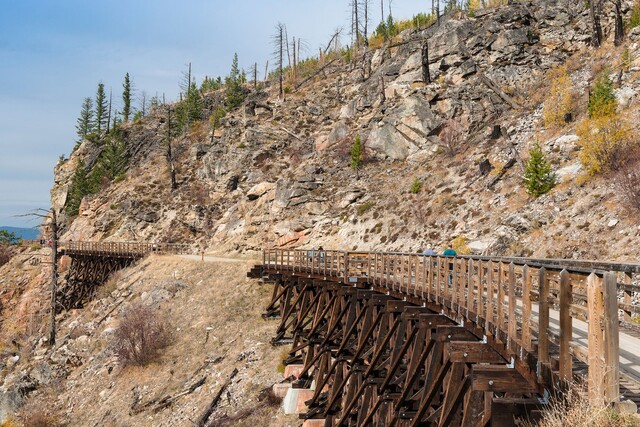 Myra Canyon trestle improvements near completion