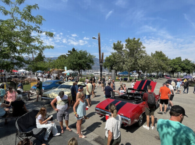 Classic cars roll back into Downtown Kelowna for annual Show N Shine