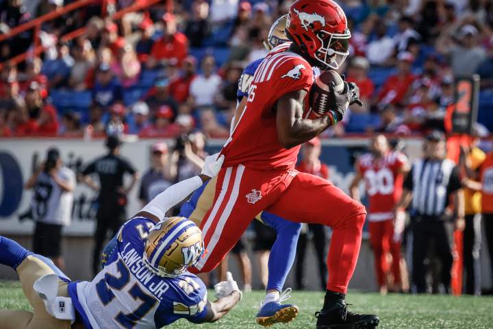 Last-second field goal by Paredes lifts Stamps to 28-27 win over Bombers