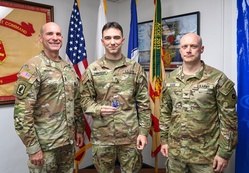 U.S. Army Garrison Japan Coin Presentation at Torii Station, Okinawa
 [Image 2 of 5]