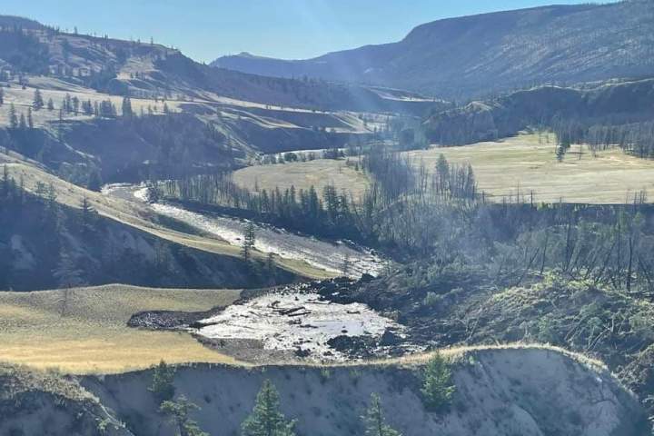A year after Chilcotin landslide, concerns remain for both river and salmon