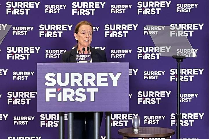 Surrey city councillor Linda Annis launches 2026 mayoral bid