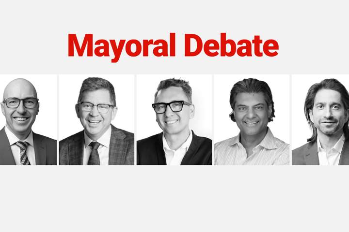 Edmonton’s top mayoral candidates to take part in debate on Friday