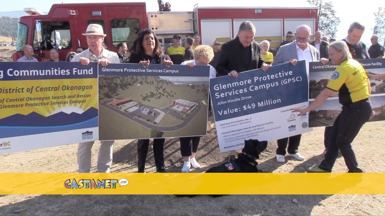 Ground broken for $49M protective services campus in Kelowna