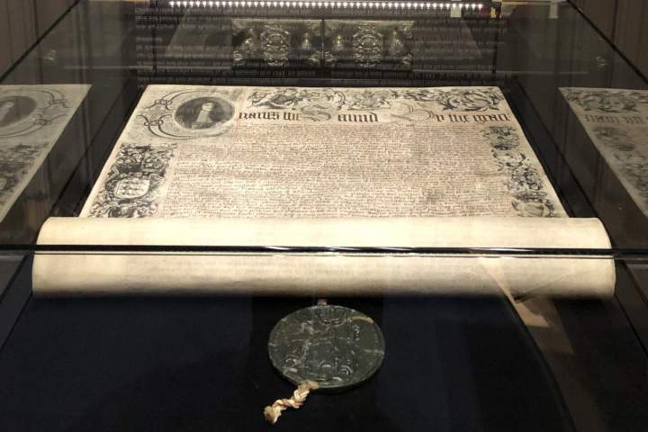 Hudson’s Bay wants to auction off historic founding charter, court docs say