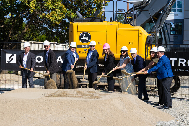 Ground broken at Rutland's 465 Dougall, which will be home to 106 rentals