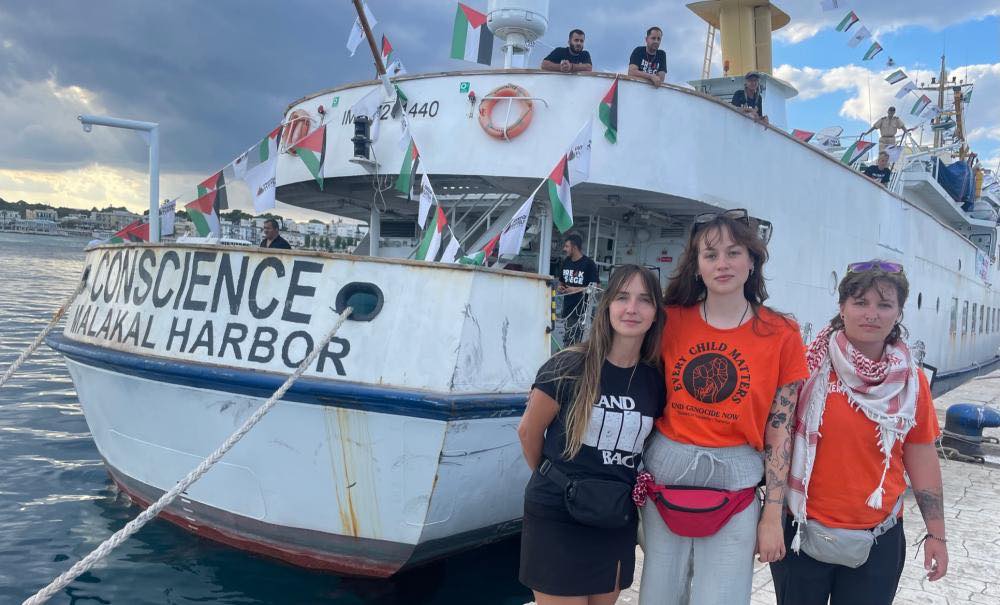 Carney government silent as Newfoundland activists headed for Gaza face likely interception by Israel
