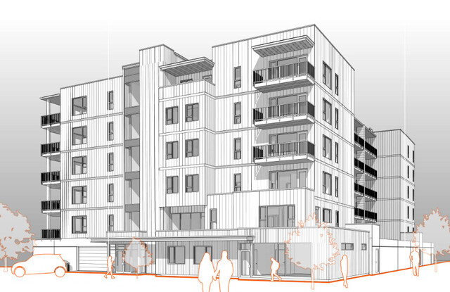 Permits requested for apartment to replace Hadgraft Wilson Place