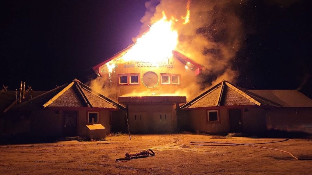 Natuashish band council office, cultural stage burn down hours after election 