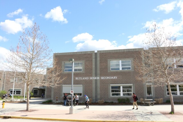 Rutland Senior Secondary was placed on a brief 'hold and secure' Friday afternoon