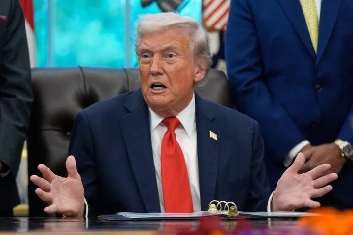 Trump says tariffs ‘vital’ as U.S. Supreme Court set to test his authority