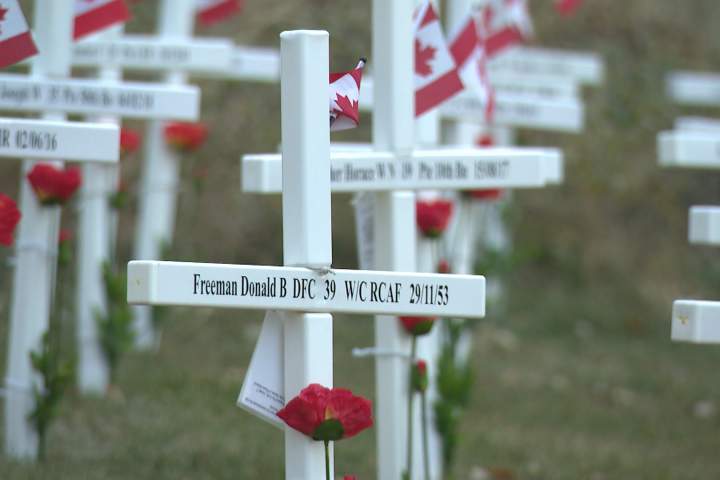 Calgary Remembers: Field of Crosses honours Canada’s fallen soldiers for 17th year