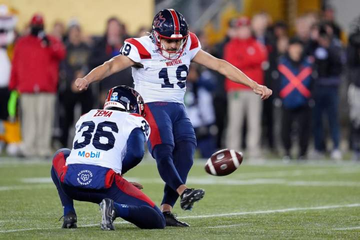 Maltos Diaz boots Alouettes into Grey Cup game