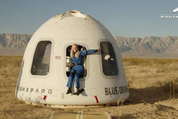 Paraplegic engineer becomes the first wheelchair user to blast into space