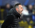 Roberto De Zerbi leaves Marseille after PSG hammering and Champions League exit