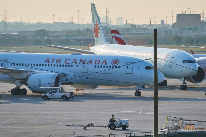 Air Canada says it saw strong profits despite drop in U.S. travel demand