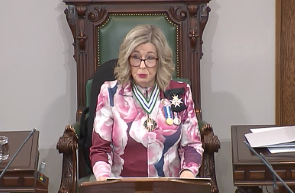 The PC’s subtle Throne Speech caveat