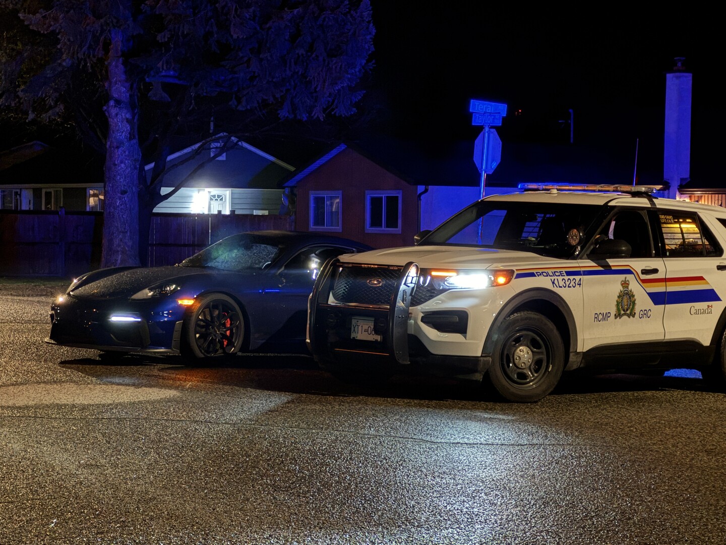 RCMP, ambulance respond to Kelowna residential intersection