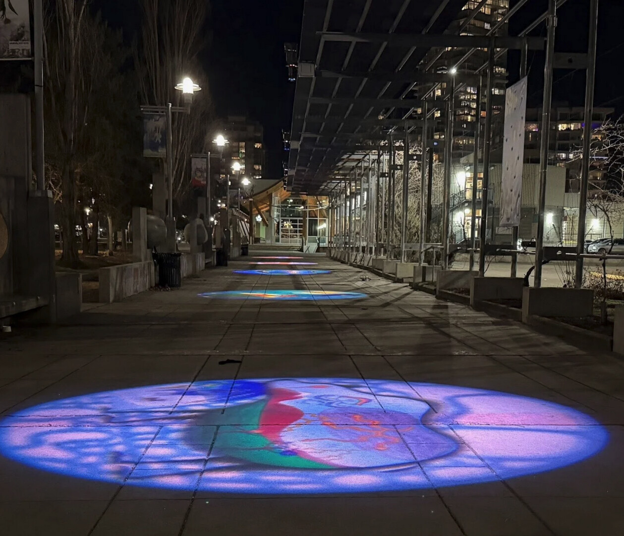River of Voices lights up Kelowna ArtWalk