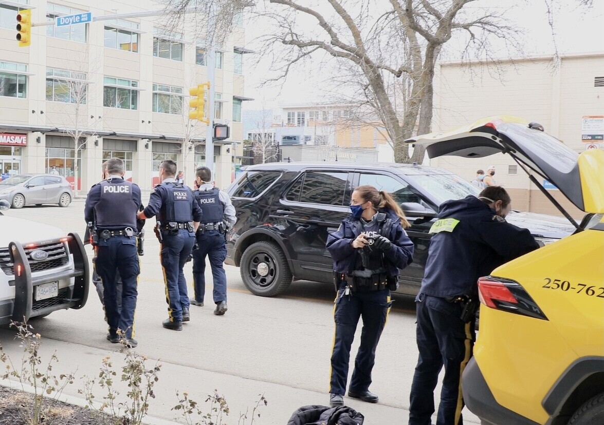 Man jailed for possessing handgun in downtown Kelowna