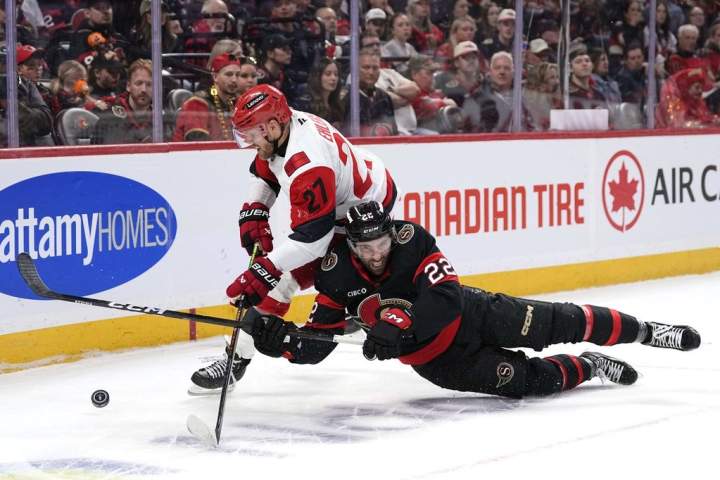 Sens facing elimination minus injured Sanderson