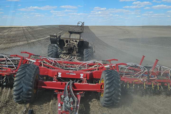 Saskatchewan seeding delayed by cold temperatures, wet soil but farmers undeterred