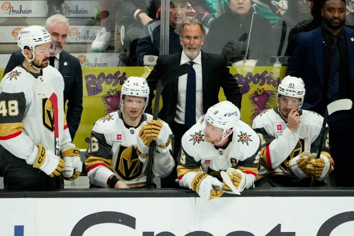 Golden Knights docked 2nd-round pick, coach fined $100K for breaking media rules