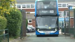 Parents' anger at school buses being axed