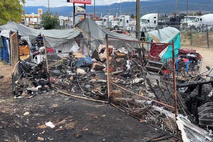 Penticton encampment fire sparks renewed safety concerns
