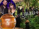 Leaked footage shows astonishing first look INSIDE Taylor Swift and Travis Kelce's wedding: See the bride's aisle, altar and couple's personal touches as A-listers vanish through MSG castle's 'magic doors'