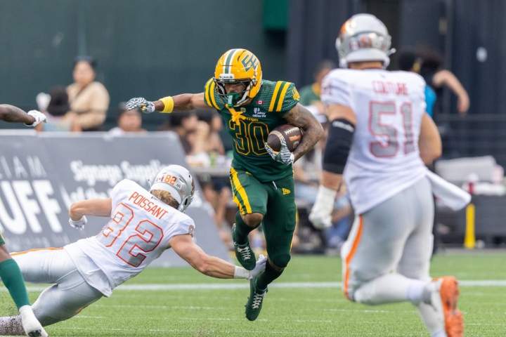 Elks ride Blanchard’s leg to win over Lions