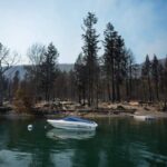 Bradley Creek wildfire fight threatened by wind with hot, dry conditions