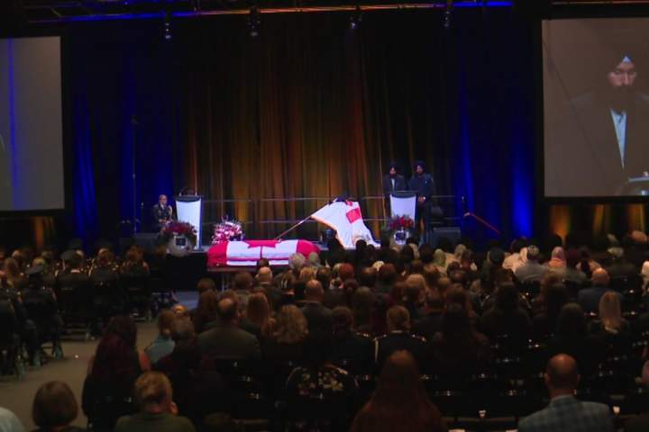 Hundreds commemorate Edmonton correctional officer Ramandeep Kaur Maan