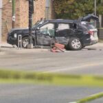 Suspect hits parked cars, involved in 2 collisions while fleeing Winnipeg police