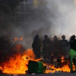 Teenager’s hand blown off as French school protests enter 3rd week